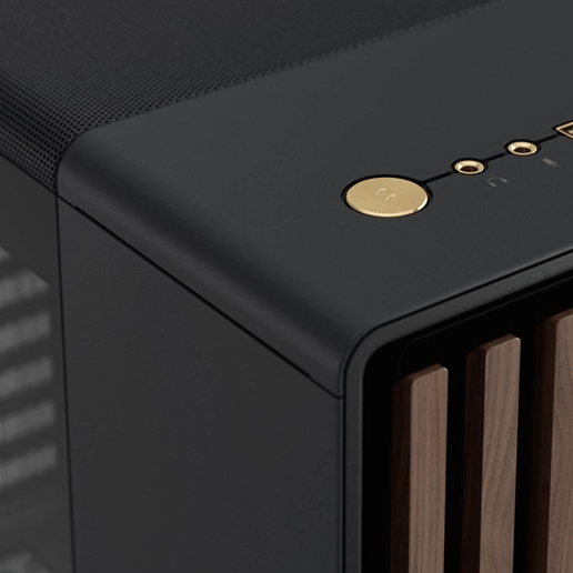 Fractal North TG Mid Tower Case - Black 